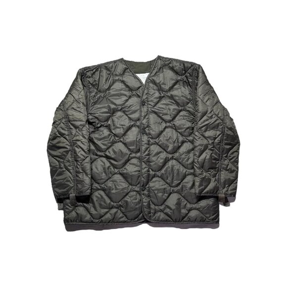 Military Liner Button-Up Jacket - Picture 1 of 3